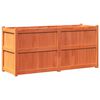 vidaXL Pflanzk&uuml;bel Wachsbraun 150x50x70 cm Massivholz Kiefer