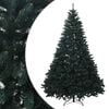 vidaXL K&uuml;nstlicher klappbarer Weihnachtsbaum 300 cm PVC Dunkelgr&uuml;n