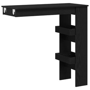 vidaXL Wand Bar Tisch 102 x 45 x 103,5 cm Holzwerkstoff