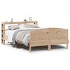 vidaXL Massivholzbett ohne Matratze 140x190 cm Kiefernholz