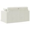 vidaXL Sofa Creme Gesamtabmessungen: 138 x 78 x 80 cm (B x T x H) Samt