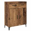 vidaXL Highboard Altholz 69,5 x 34 x 180 cm Holzwerkstoff