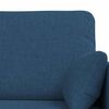 vidaXL Sofa 2 pcs Blau Gesamtabmessungen: 158 x 78 x 80 cm (B x T x H)