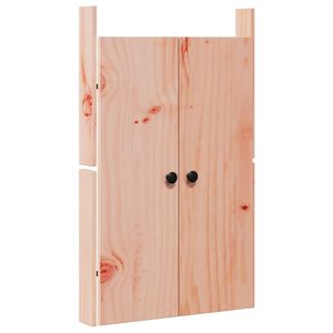 vidaXL Küchentür Braun 50 x 9 x 82 cm Massives Douglasienholz