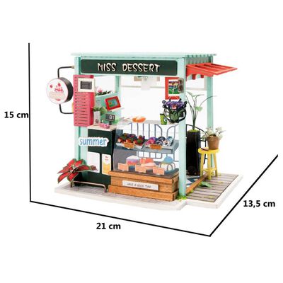 Robotime Miniatur Bausatz Dessert Shop