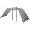 vidaXL Wasserfester Tarp Personen 302 x 240 x 240 cm Wasserdicht