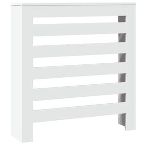 vidaXL Heizk&ouml;rperverkleidung Wei&szlig; 78x20x82 cm Holzwerkstoff