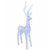 vidaXL Weihnachts-LED-Rentier-Motivleuchte 1000 LEDs Blau