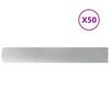 vidaXL Rasenkanten 50 Stk. 15x103 cm Verzinkter Stahl