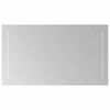 vidaXL LED-Badezimmerspiegel Transparent 70 x 40 cm Geh&auml;rtetes Glas