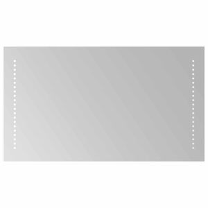 vidaXL LED-Badezimmerspiegel Transparent 70 x 40 cm Geh&auml;rtetes Glas