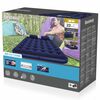 Bestway Luftbett mit Kissen & Luftpumpe Beflockt 203&times;152&times;22 cm 67374