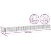 vidaXL Hundezwinger Silbern 10 m&sup2; Stahl