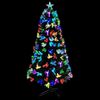 vidaXL Künstlicher Weihnachtsbaum Grün 150 cm PVC