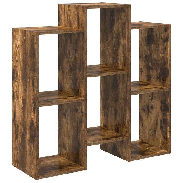 vidaXL Sideboard Ger&auml;ucherte Eiche 90 x 30 x 90 cm