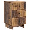 vidaXL Nachttisch Altholz 43 x 41 x 66,5 cm Holzwerkstoff