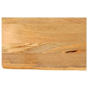 vidaXL Tischplatte mit Baumkante 40x20x2,5 cm Massivholz Mango