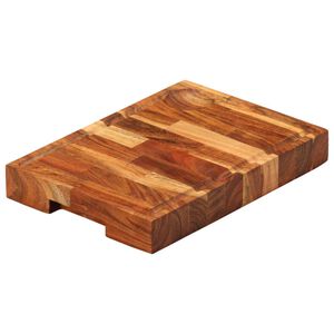 vidaXL Schneidebrett 30x21x4 cm Massivholz Akazie