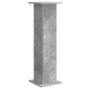 vidaXL Pflanzenst&auml;nder Betongrau 30,5 x 30 x 100,5 cm Holzwerkstoff