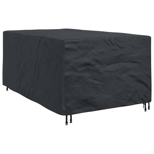 vidaXL M&ouml;belbezug Uni Schwarz 143 x 225 x 90 cm 420D