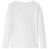 Kinder-Langarmshirt Ecru 104