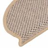 vidaXL Stufenmatten Selbstklebend Sisal-Optik 30 Stk. 65x21x4cm