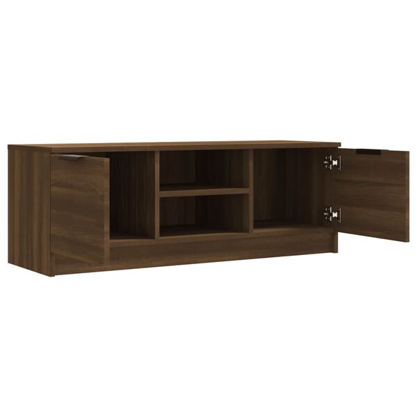 vidaXL TV-Schrank Braun Eichen-Optik 102x35x36,5 cm Holzwerkstoff