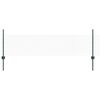 vidaXL Sechseckzaun mit Pfosten 25 x 0,5 m PVC-beschichteter Stahl
