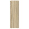 vidaXL Badezimmerschrank Sonoma-Eiche 30x30x95 cm Holzwerkstoff