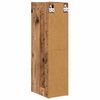 vidaXL H&auml;ngeschrank Altholz 20 x 29,5 x 80 cm Holzwerkstoff