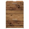 vidaXL Badezimmerschrank mit T&uuml;r Altholz 40 x 37 x 59 cm Holzwerkstoff