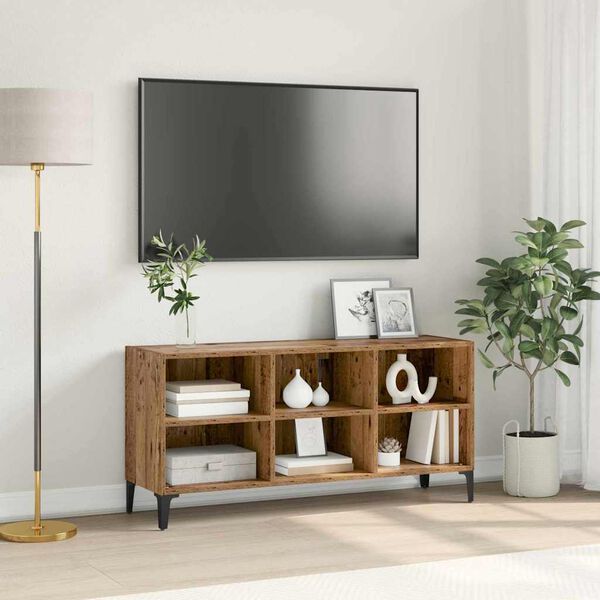 vidaXL TV-Schrankset Braun 69,5 x 30 x 50 cm Holzwerkstoff