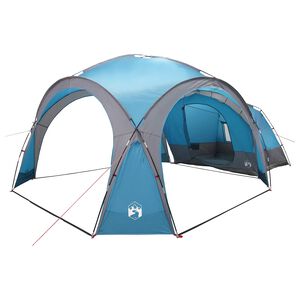 vidaXL Seitenzelt Blau 410 x 410 x 250 cm Polyester und Stahl