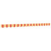 vidaXL Markisenvolant Gelb und Orange Gestreift 4 m