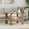 vidaXL Couchtisch Artisan-Eiche 57 x 55 x 45 cm Holzwerkstoff