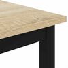 vidaXL Couchtisch Sonoma 80 x 80 x 45 cm Holzwerkstoff