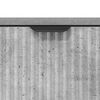 vidaXL Sideboard Beton Grau 69,5 x 33 x 82 cm Holzwerkstoff