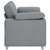 vidaXL Sofa Hellgrau 160 x 77 x 82 cm Stoff