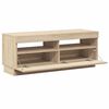 vidaXL TV-Schrank mit LED-Leuchten Sonoma-Eiche 100x35x40 cm