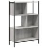 vidaXL B&uuml;cherregal Grau Sonoma 72x28x109 cm Holzwerkstoff