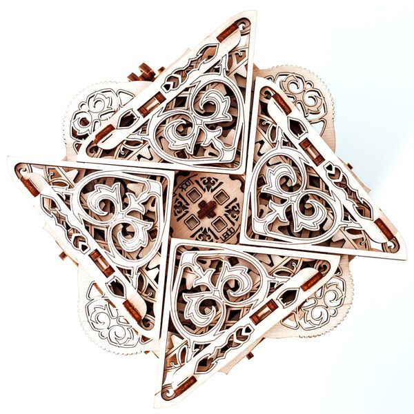 WOODEN CITY Modellbauaufsatz Holz Mystery Box