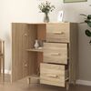 vidaXL Sideboard Sonoma-Eiche 69,5x34x90 cm Holzwerkstoff
