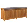 vidaXL Outdoor-Kissenbox 150x50x60,5 cm Massivholz Akazie
