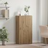 vidaXL B&uuml;roschrank mit Regal Altholz 60 x 32 x 115 cm Holzwerkstoff