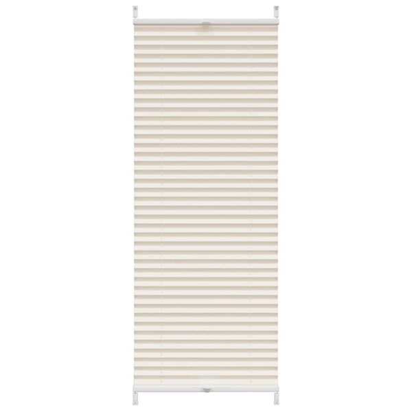 vidaXL Plissee Rollo Jalousie Plisseerollo 50x150cm Creme