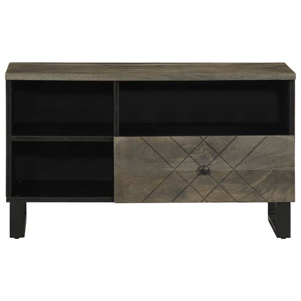 vidaXL TV-Schrank 80x33x46 cm Massivholz Mango
