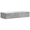 vidaXL Wandmontierter Beistelltisch 87,5 x 34,5 x 17 cm Holzwerkstoff