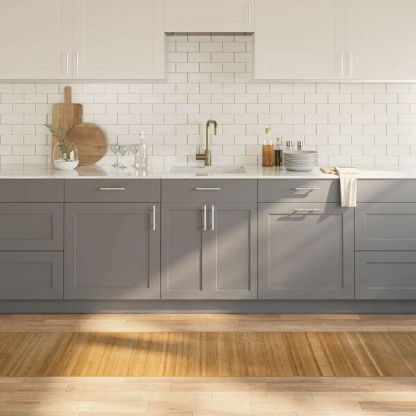 vidaXL Teppich Rechteckig Natur 60x500 cm Bambus