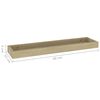 vidaXL Loggia Wandregale 2 Stk. Eichen-Optik 60x15x4 cm MDF