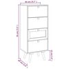 vidaXL Highboard mit Schubladen 40x30x95 cm Holzwerkstoff
